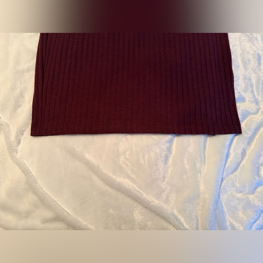 Michael Stars Sleeveless Burgundy Dress - Picture 8 of 11